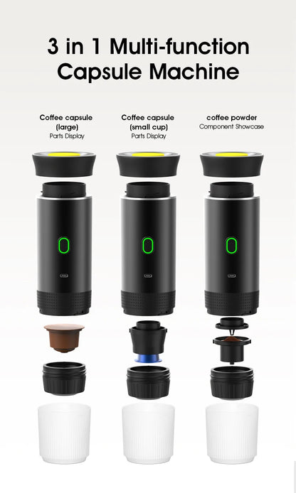 Wireless Electric Portable Espresso Coffee Maker